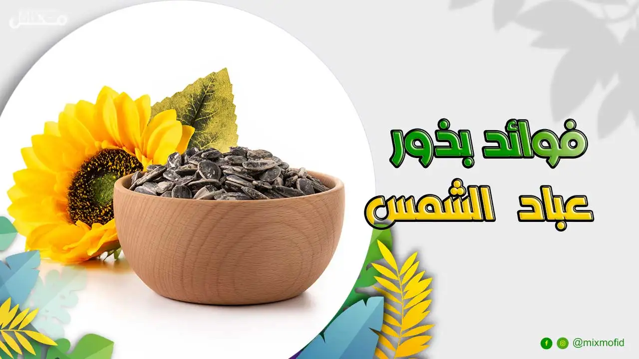فوائد بذور عباد الشمس