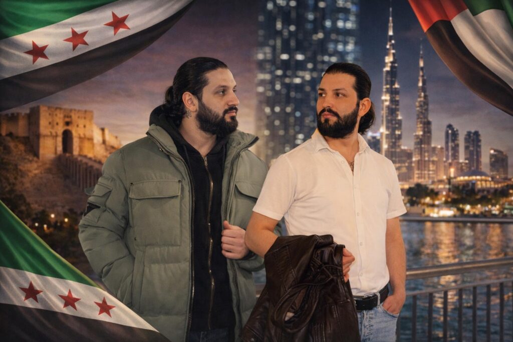 محمد ديمو بين حلب و الامارات