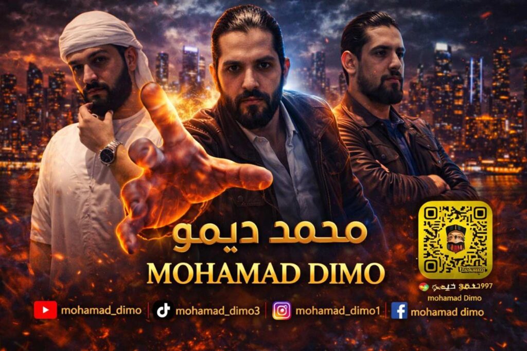 حسابات سوشيال ميديا محمد ديمو